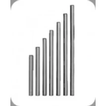 INOX gumibetétes lehúzó 25,30,35,40,45,50,55 cm