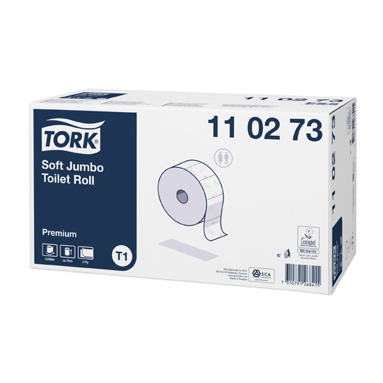Tork Soft Jumbo toalettpapír, Premium